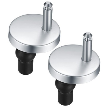 4x ЗАМЕННЫЕ ПЕТЛИ СИДЕНЬЯ ДЛЯ УНИТАЗА ЖЕСТКИЕ КРЕПЛЕННЫЕ ГАЙКИ 2 ПАРЫ 50 мм