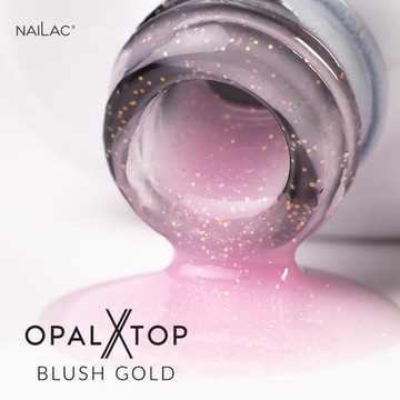 OpalX Top Blush Gold гибридный топ NaiLac 7 мл