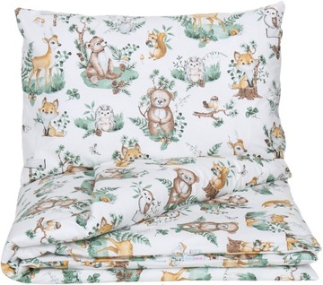 POŚCIEL 100x135 cm DO ŁÓŻECZKA DZIECIĘCA NIEMOWLĘCA 2EL BABYMAM