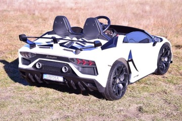 ЛИЦЕНЗИОННЫЙ LAMBORGHINI AVENTADOR SVJ ДЛЯ 2 ДЕТЕЙ, ФУНКЦИЯ ДРИФТА