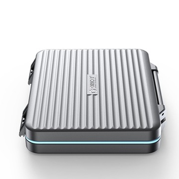Футляр для карт памяти Orico: 4x SD, 13x microSD, жесткий, черный, водонепроницаемый