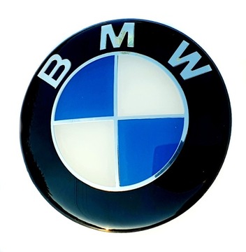 BMW LOGO NAKLEJKA NOWY EMBLEMAT 45mm NA KIEROWNICĘ