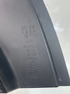 KRYT SVĚTLA BLATNÍKU PRAVÝ ZADNÍ VW TOUAREG 7P