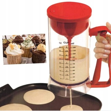Dozownik do ciasta, dyspenser pojemnik 1200ml
