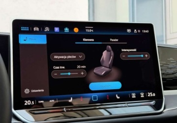 Volkswagen Passat B8 Variant Facelifting 2.0 TDI SCR 150KM 2024 Volkswagen Passat Variant Reflektory IQ Light Matrix Masaz Alcantara Sa, zdjęcie 37