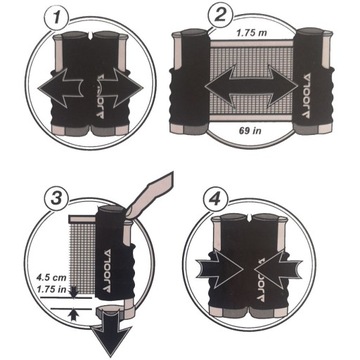 Сетка для настольного тенниса JOOLA Connect