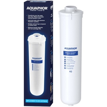 K2 filtr, wkład filtrujący węglowy 3μm mikrony do Aquaphor Morion, Kryształ