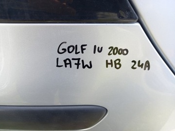 VW GOLF IV ЗАДНИЙ БАМПЕР ЗАДНИЙ LA7W