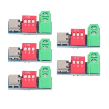 5PCS Триггерный модуль USB Type C на 5 В 9 В 12 В 20 В PD PD NB Модуль
