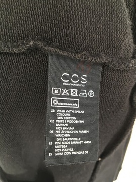 COS czarna bluza 40