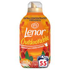 LENOR OUTDOORABLE Płyn do płukania TROPICAL PRZECIW ZAPACHOWY 55 PRAŃ 0,77L