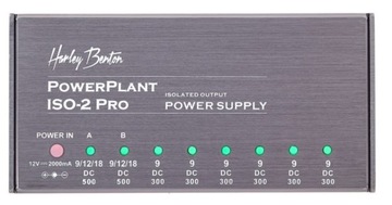 Блок питания для 8 гитарных эффектов Harley Benton PowerPlant ISO-2 Pro