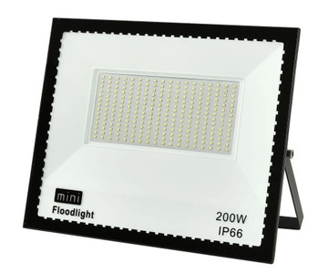 Halogen LED SMD 200W 6500K naświetlacz zewnętrzny IP66