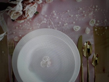 Perełki koraliki na żyłce girlanda perły dekoracyjne ozdobne 3-8 mm biały