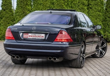 Mercedes Klasa S W220 Sedan 5.0 V8 (500) 306KM 2002 MB w220 S 500 v8 306PS 55AMG Long 120TKM Full Opcja Jak Nowa Gwarancja!, zdjęcie 3
