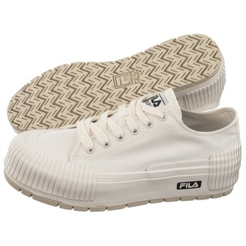 Buty Sneakersy Damskie Fila Cityblock Platform Marshmallow Białe