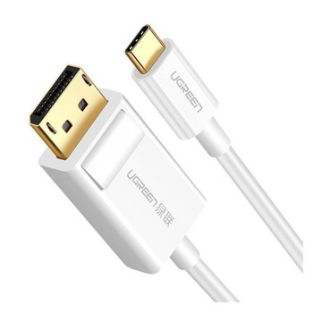 UGREEN Kabel USB-C/DisplayPort, 1,5 m (40420) biały