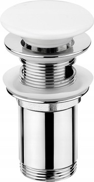 Deante Пробка для умывальника или биде со втулкой - керамика