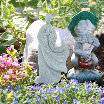 Мини-статуя Будды из песчаника Медитирующий монах Статуэтка Будды Дзен Скульптура Экспонат