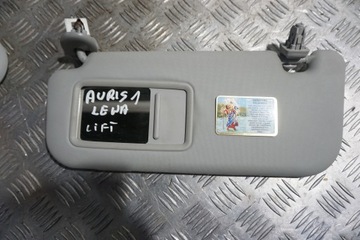 OSŁONA PRZECIWSŁONECZNA LEWA TOYOTA AURIS I 06-12 F15