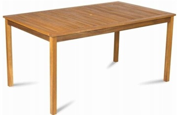 STÓŁ OGRODOWY DREWNIANY AKACJA 150 CM