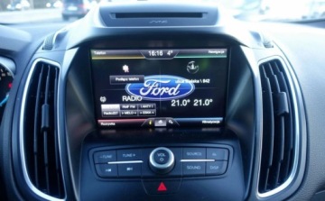 Ford C-MAX II Grand C-MAX Facelifting 1.5 EcoBoost 150KM 2016 Ford C-MAX 1.5 150KM LIFT Automat Bogate wyposazenie K.Serwisowa Zarejestr, zdjęcie 19