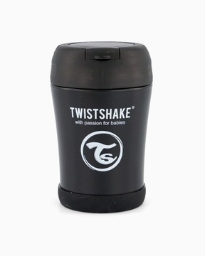 Twistshake Termos obiadowy 0,35l czarny