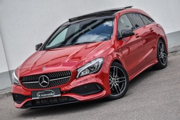 Mercedes CLA C117 Shooting Brake Facelifting 2.0 220 184KM 2017 Mercedes-Benz CLA CLA 220 4-MATIC 184KM Shooting-Brake AMG Panorama Salon, zdjęcie 2