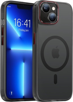 HuwaiH Etui na telefon komórkowy iPhone 13 półprzezroczyste matowe