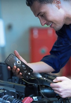 ЭНДОСКОПИЧЕСКАЯ КАМЕРА ДЛЯ КОНТРОЛЯ IPHONE ANDROID 3в1 2M FULL HD для ПК-телефона