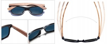 ДЕРЕВЯННЫЕ ПОЛЯРИЗОВАННЫЕ ЗЕРКАЛЬНЫЕ ОЧКИ 1504