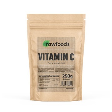 KWAS L-ASKORBINOWY 250 G WITAMINA C W PROSZKU 1000MG / 1G VITAMIN C