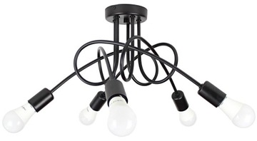 NOWOCZESNA LAMPA WISZĄCA ŻYRANDOL PLAFON Edison