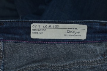 Diesel Skinzee Super Slim-Skinny Spodnie Jeans 27/32
