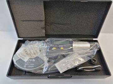 МИКРОМЕТР YATO 0-25 ММ С ДИСПЛЕЕМ YT-72305