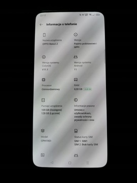 Смартфон Oppo Reno2 Z 8 ГБ/128 ГБ синий