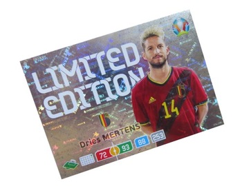 PANINI EURO 2020 KARTA LIMITED MERTENS