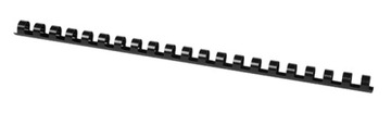 Grzbiety do bindowania office products, a4, 12mm (95 kartek), 100 szt., cza