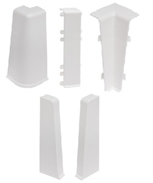 Плинтус MAT WHITE HiLine Prestige 2.5