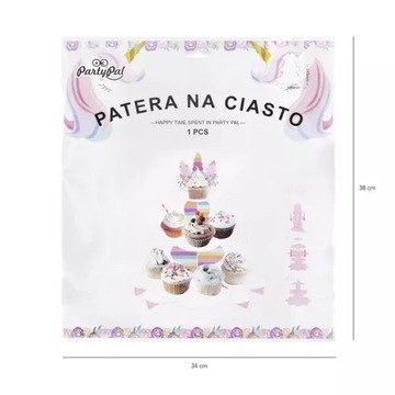 UNICORN КУП-ПЛЕЕР 1 ШТ. ДЕНЬ РОЖДЕНИЯ