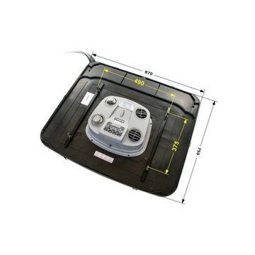 Водяной кондиционер 12В для тракторного комбайна