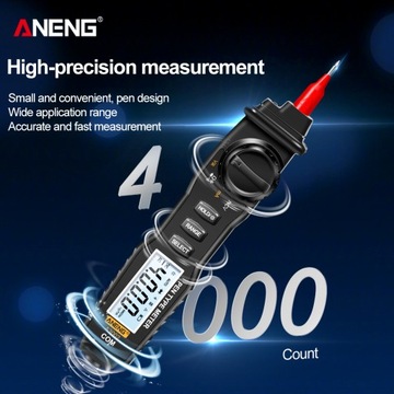Ручной мультиметр ANENG A3002, цифровой, 4000 отсчетов