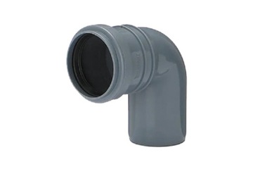 Kolano kanalizacyjne 50/90° PCV PP