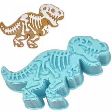FOREMKA WYKRAWACZ WYCISKANA Dinozaur T-REX CIASTEK