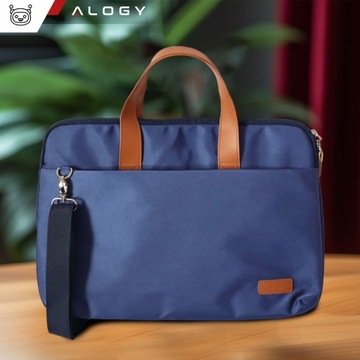 Torba etui na laptopa MacBook'a 15.6 do pracy szkoły pojemna Slim Pokrowiec