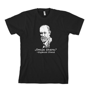 FREUD TWOJA STARA psychologia koszulka męska