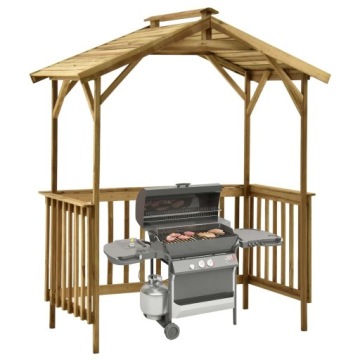 vidaXL Крышка для гриля 163,5x93x210 см