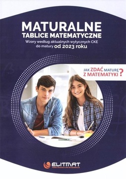 Maturalne tablice matematyczne. Wzory matura 2023