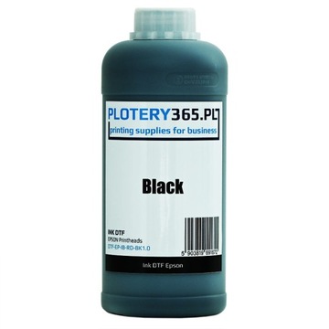 Tusz DTF, atrament DTF BLACK 500ml do głowic EPSON