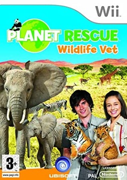 Gra przygodowa PLANET RESCUE WILDLIFE VET WII